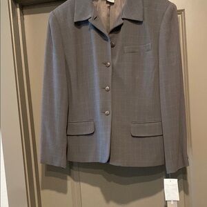 Jones New York Gray Women's Blazer women’s Sz 16 NWT